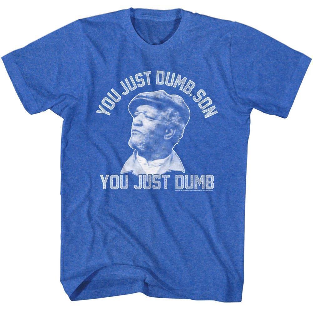 Redd Foxx Sanford And Son Dumb Son Royal Heather T Shirt